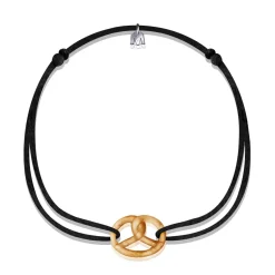 Collier bretzel pâte de cristal Michaël Vessière