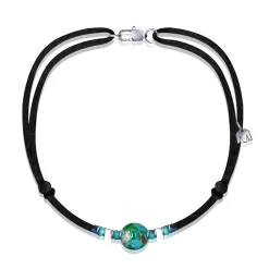 Collier côte d’azur verre de Murano Michaël Vessière