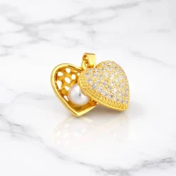 Collier cœur mon trésor