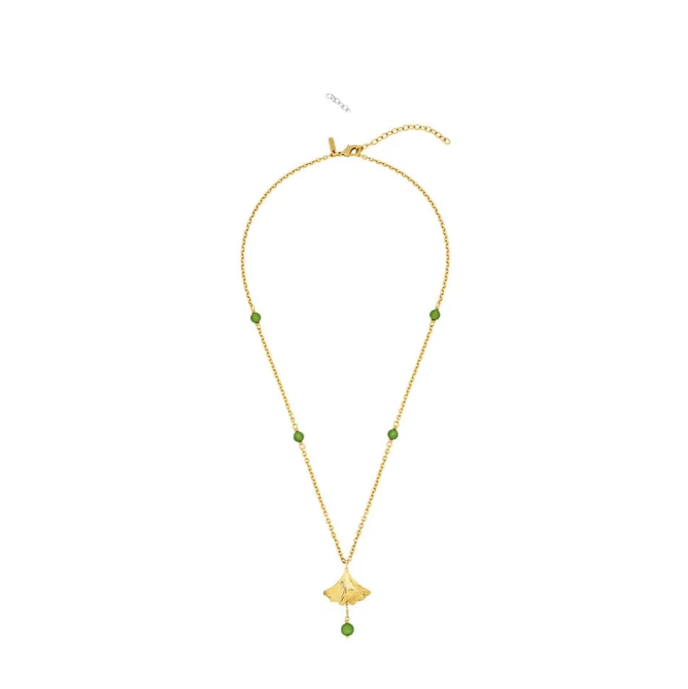 Collier ginkgo petit modèle lalique