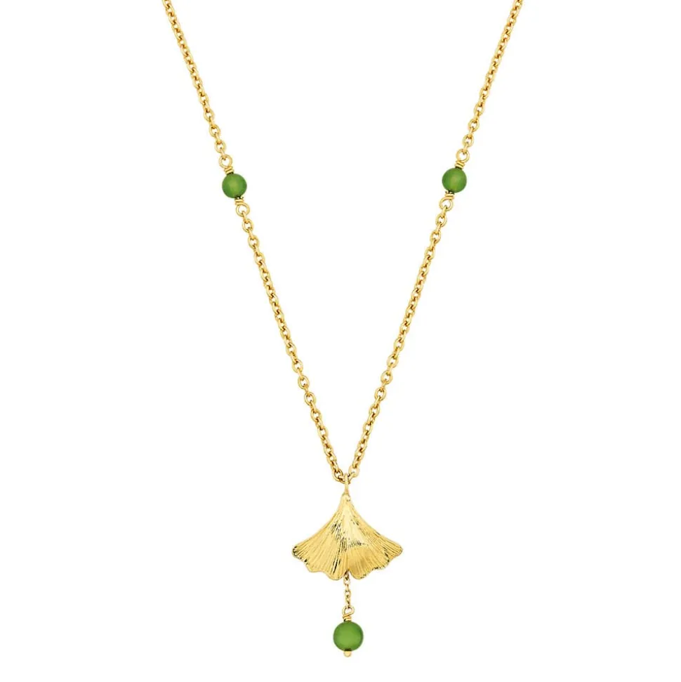 Collier ginkgo petit modèle lalique
