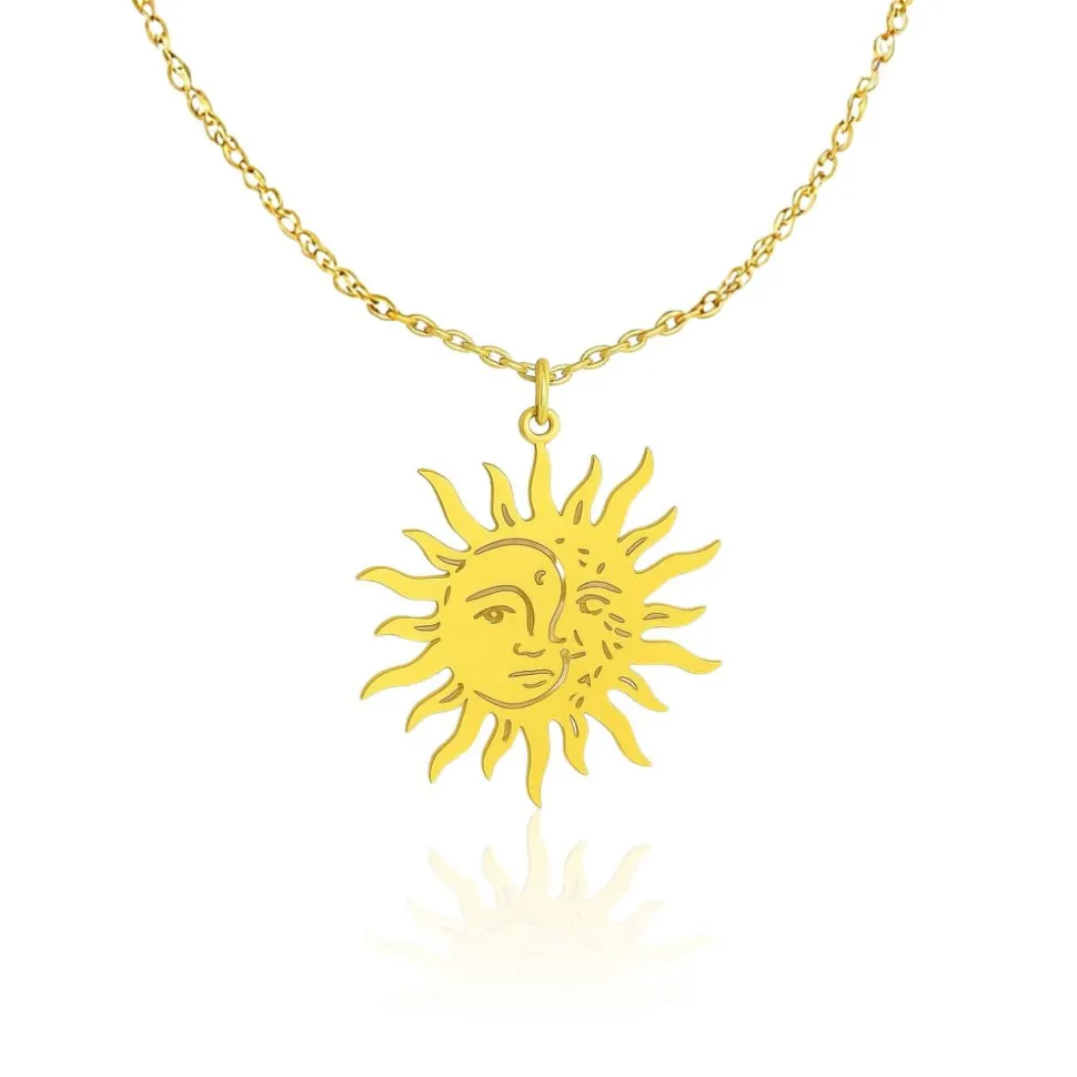 Collier Hélios dieu grec du soleil