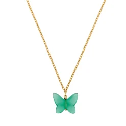 Collier papillon lalique