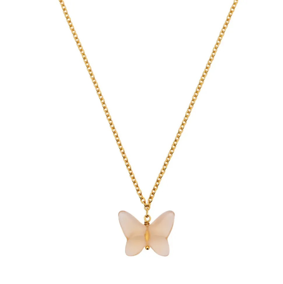 Collier papillon lalique