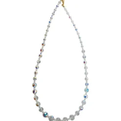 Collier perles cristal