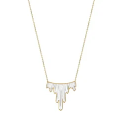Collier Terramineral 3 cristaux Lalique