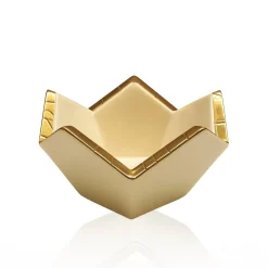 Coupelle Culbuto ivoire & or Émaux de Longwy