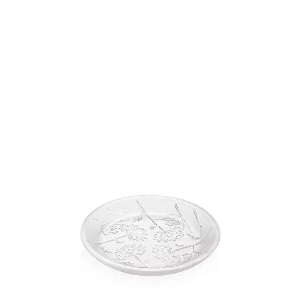 Coupelle plate ombelles lalique