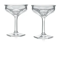 Coupes champagnes Talleyrand encore Baccarat X2