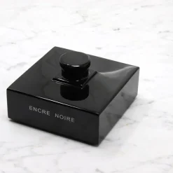Encre noire flacon cristal lalique
