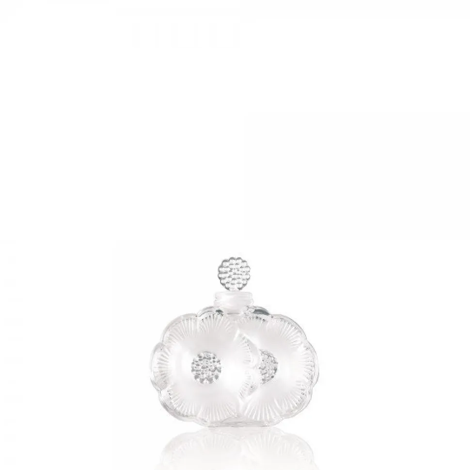 Flacon à parfum fleurs lalique