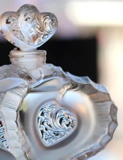 Flacon deux cœurs 2004 Lalique