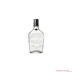 Flasque mirabelle cristal taillée