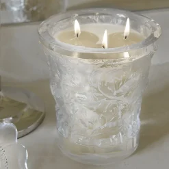 Forêt, bougie parfumée cristal lalique