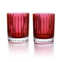 Gobelet harmonie rouge x2 baccarat