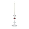 Harcourt bougeoir rouge Baccarat