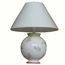 Lampe boule vent de fleurs