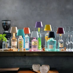Lampe bouteille carafe bougeoir Sompex