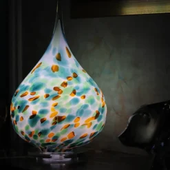 Lampe bubble Atlantide cristal de Lorraine