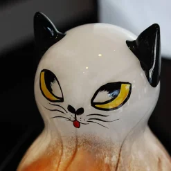 Lampe chat cristal de Lorraine