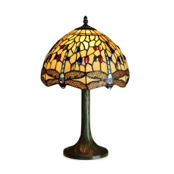 Lampe en verre vitrail n°5