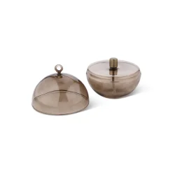 Lampe huile cloche champagne