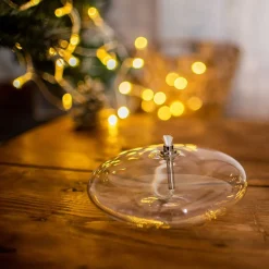 Lampe huile galet verre mm