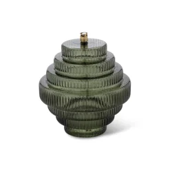 Lampe huile Twin vert