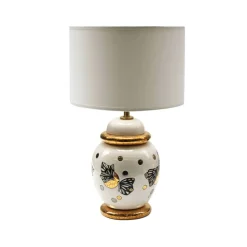 Lampe Mrs Butterfly Émaux de Longwy