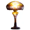 Lampe pâte de verre art nouveau – b