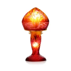 Lampe pâte de verre art nouveau n°5 Tip Gallé