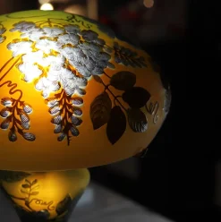 Lampe pâte de verre art nouveau – e Tip Gallé
