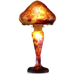 Lampe pâte de verre art nouveau n°11 Tip Gallé
