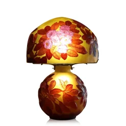 Lampe pâte de verre art nouveau – G Tip Gallé