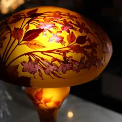 Lampe pâte de verre art nouveau – A Tip Gallé