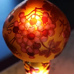 Lampe pâte de verre art nouveau n°2 Tip Gallé