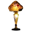 Lampe pâte de verre art nouveau n°14 Tip Gallé