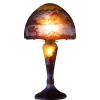 Lampe pâte de verre art nouveau n°15 Tip Gallé