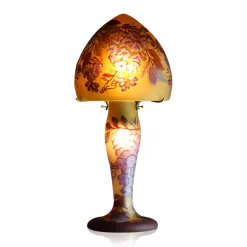 Lampe pâte de verre art nouveau n°8 Tip Gallé