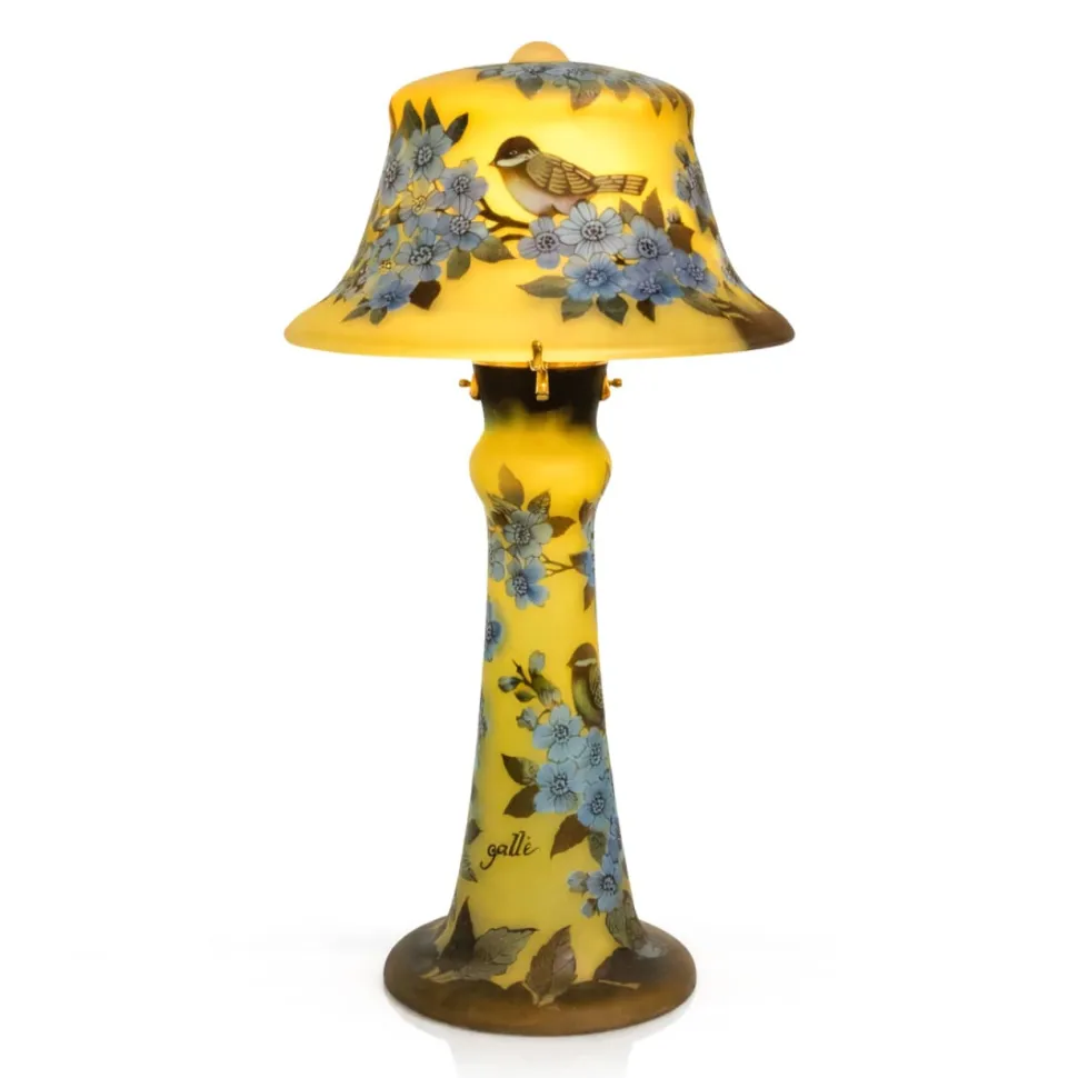 Lampe pâte de verre Tip Gallé N°23