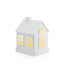 Lampe Un Noël à la maison blanc