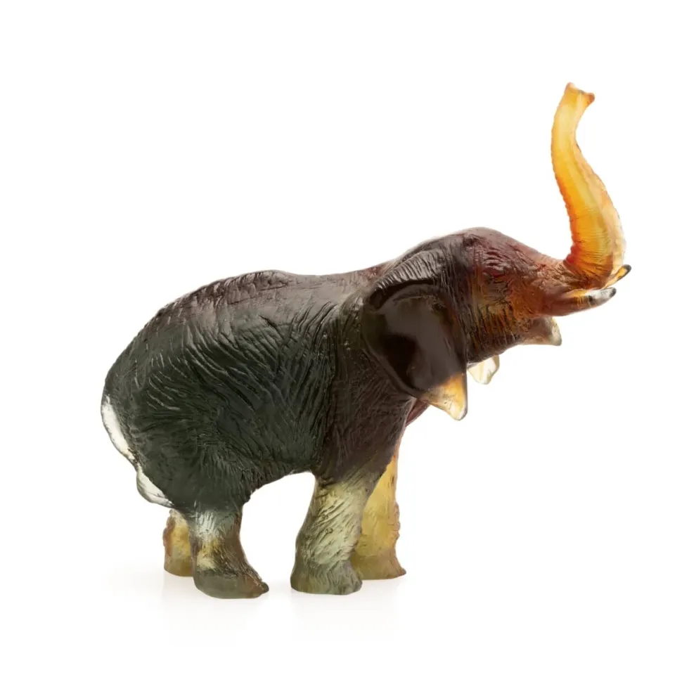 Éléphant vert mm j.f leroy daum