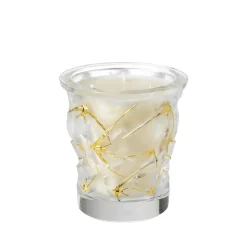 Océans « édition or », bougie parfumée cristal lalique