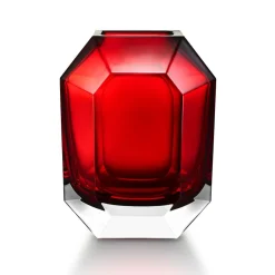 Octogone vase baccarat