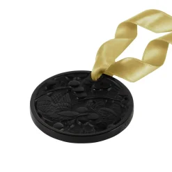 Ornement de noël 2021, merles et raisins lalique