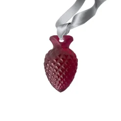 Ornement pomme de pin cristal lalique
