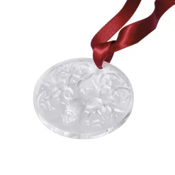 Ornement rennes cristal lalique