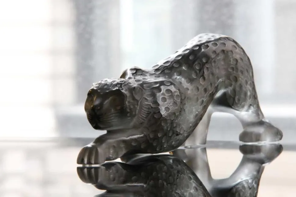 Panthère zeila grise gm lalique