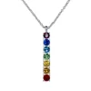 Pendentif 7 chakras swarovski®