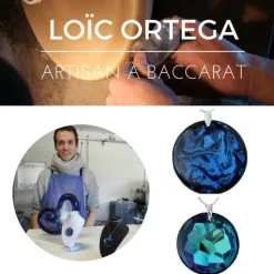 Pendentif cristal lune – loïc ortega